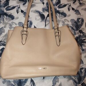 Nine West Cream Tote Bag